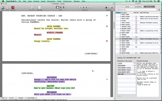 Character Highlighting