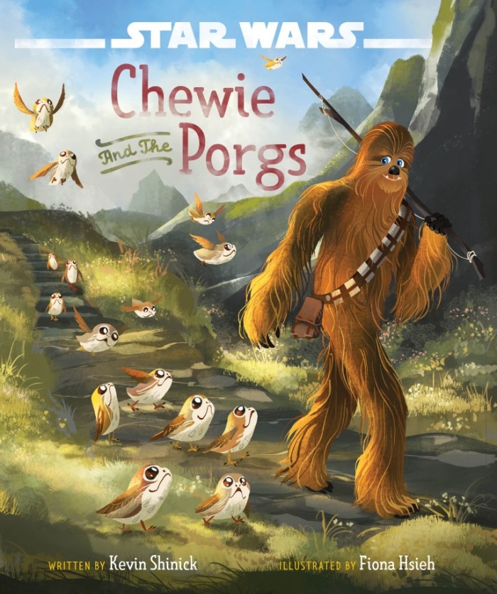 Chewie and the Porgs book cover