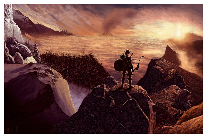 Mark Chilcott "Zelda" Giclee