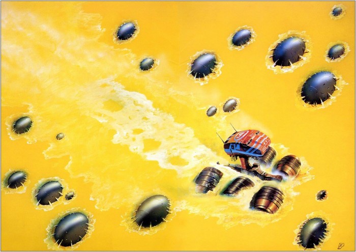 Chris Foss Guardians inspiration