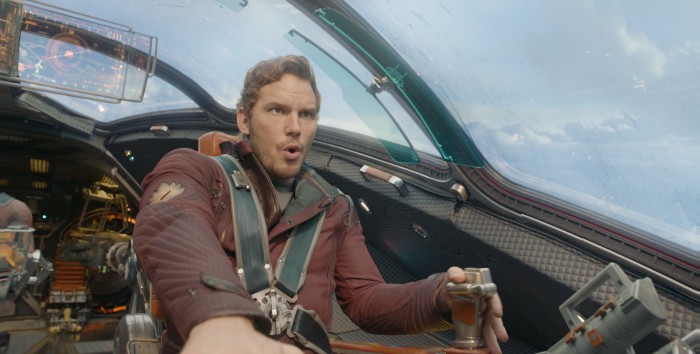 Chris Pratt in Guardians of the Galaxy