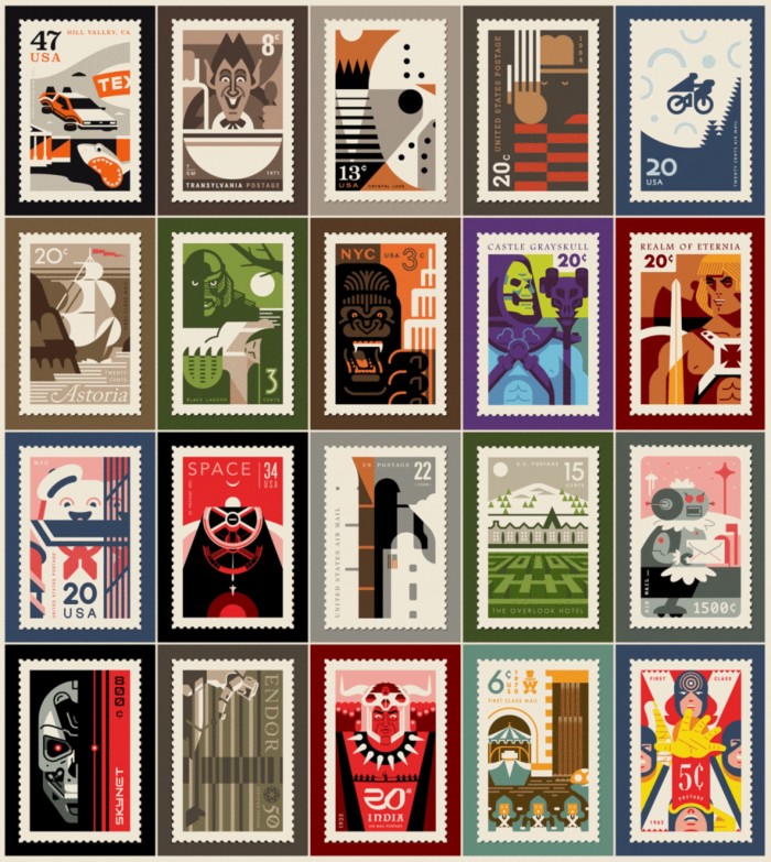 Clark Orr's Pop Culture Postage