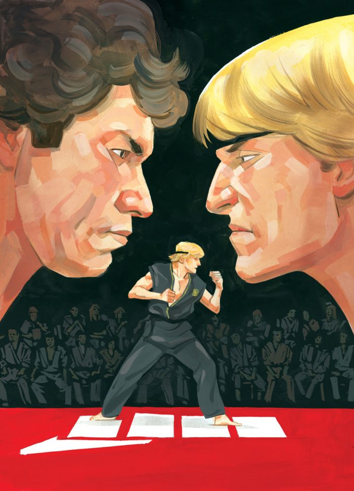 Cobra Kai comic cover