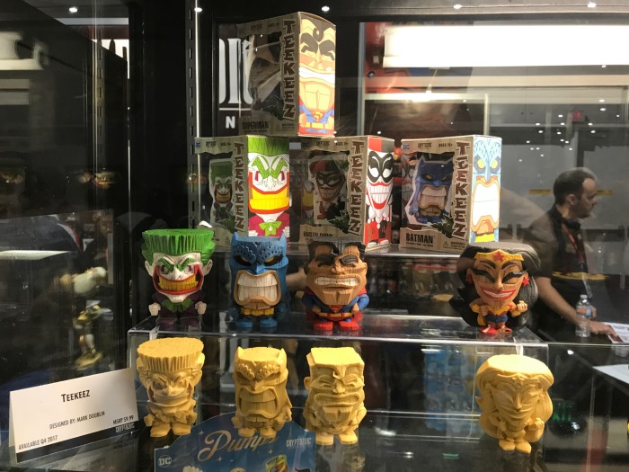 Cryptozoic's Teekeez DC superhero statues