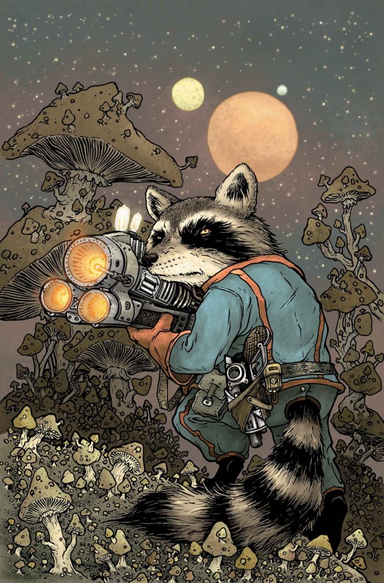 DAVID PETERSON Rocket Raccoon