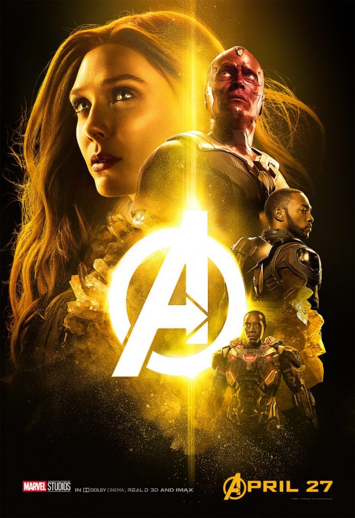 Scarlet Witch infinity war poster