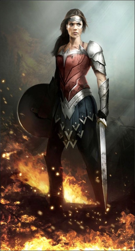 Dave Paget Wonder Woman fan art