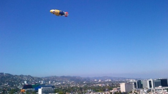 Despicable Me 2 blimp