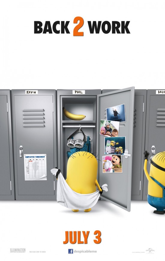 Despicable Me 2 poster