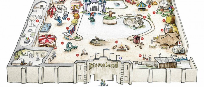 Dismaland map