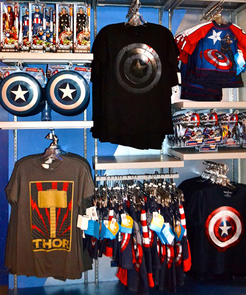 Disney Marvel merch