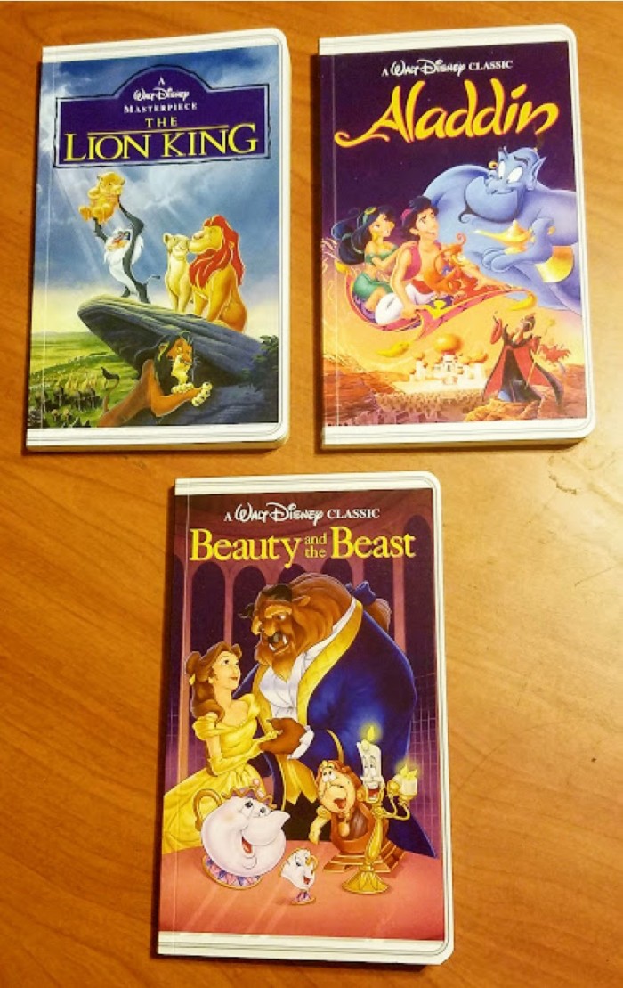 Disney VHS Notebooks