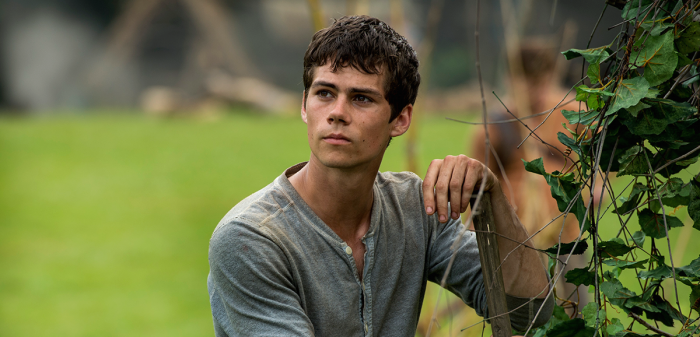 Dylan O'Brien in The Maze Runner