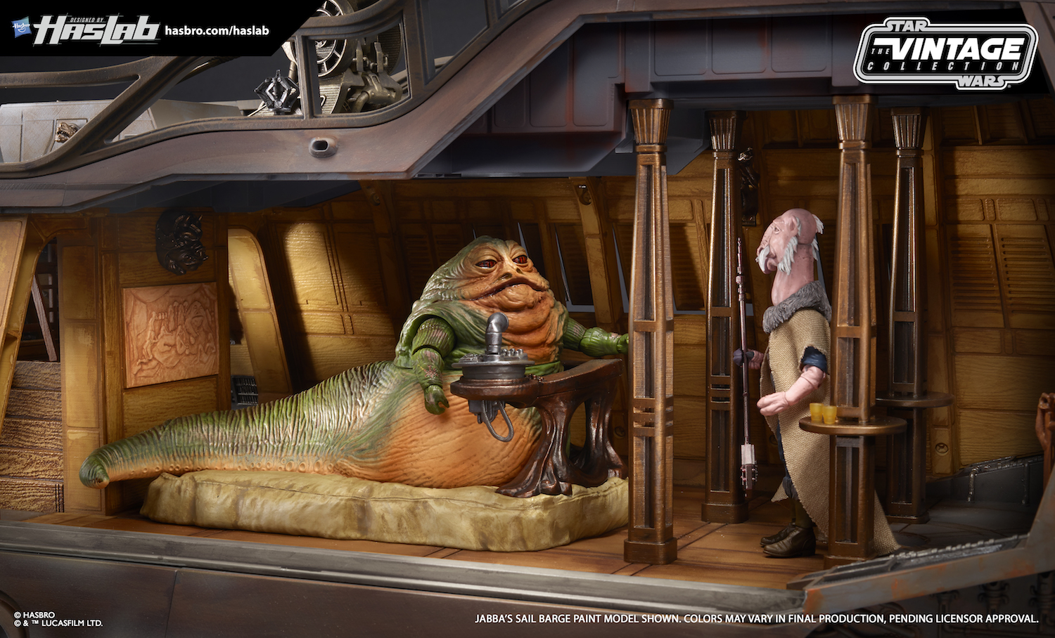jabba's sail barge playset