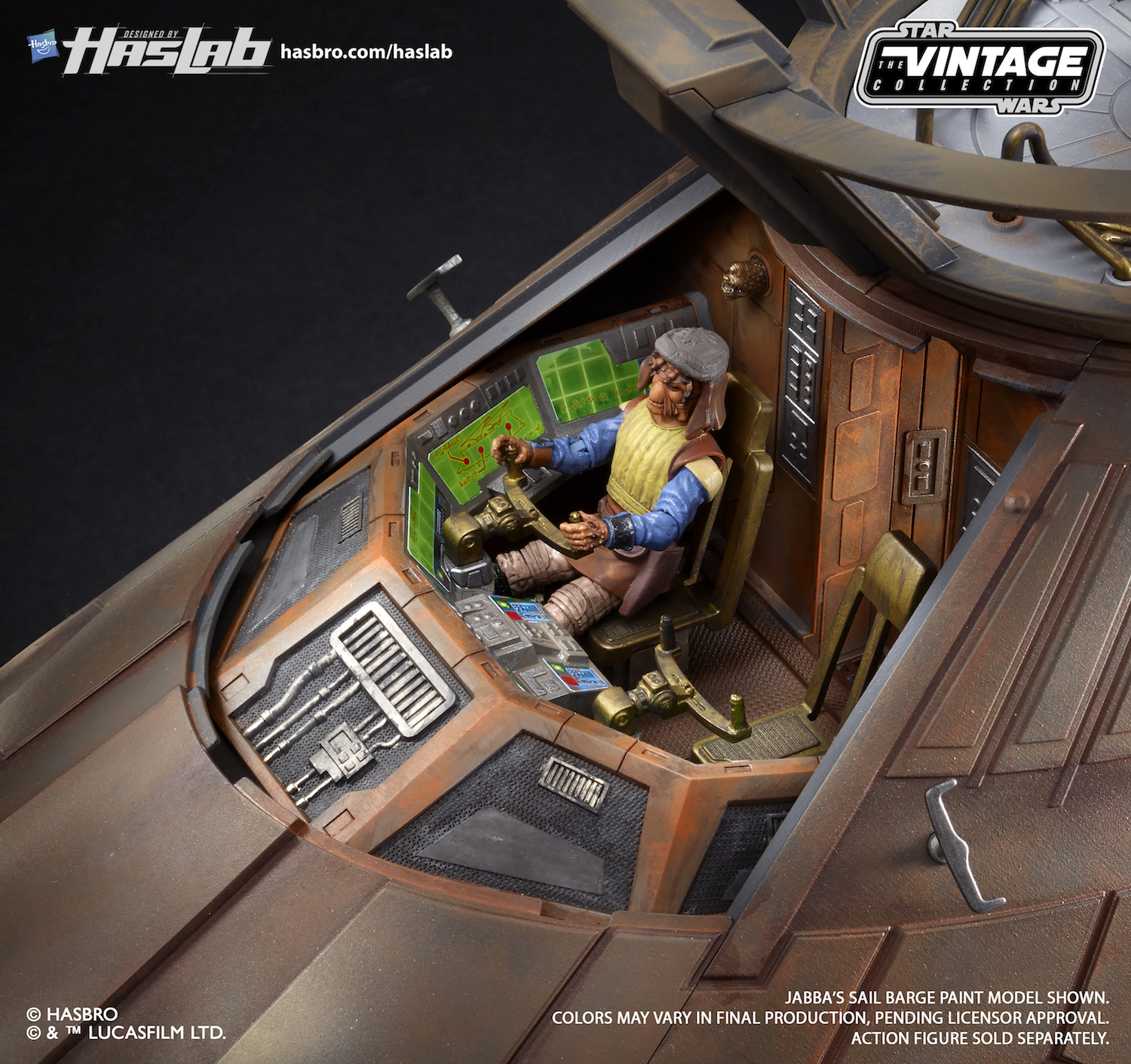 jabba's sail barge playset