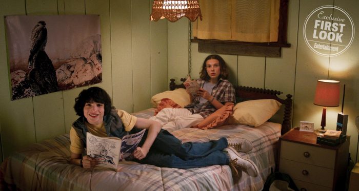 EW Stranger Things Finn Wolfhard Millie Bobby Brown