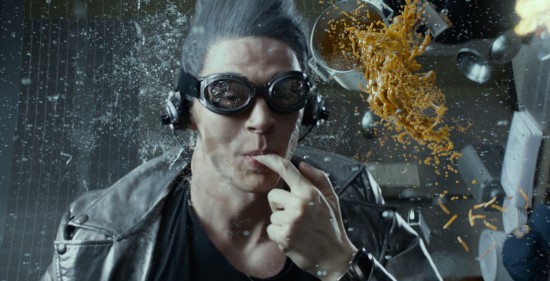 Evan Peters as Quicksilver in X-Men Days of Future Past