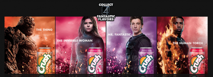 Fantastic Four Crush soda