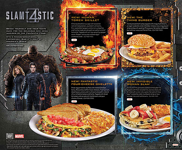 Fantastic Four Dennys