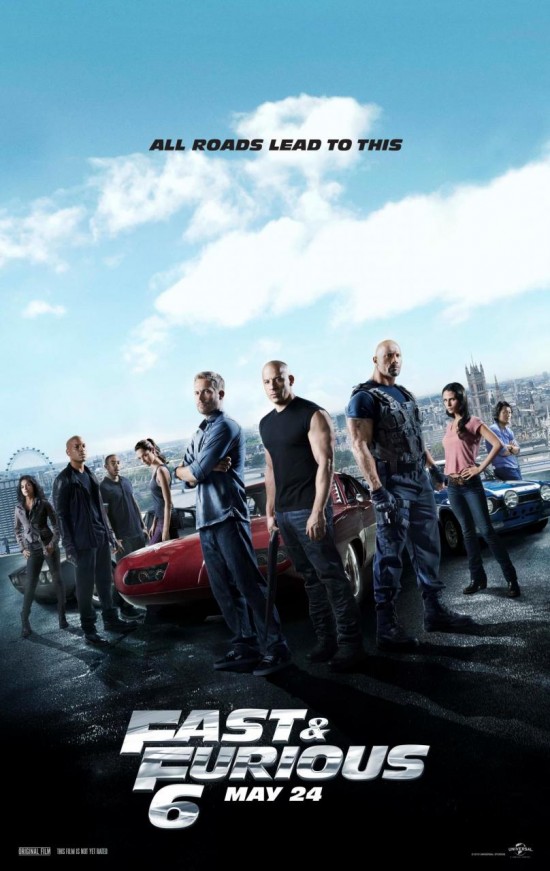 Fast and Furious 6 poster