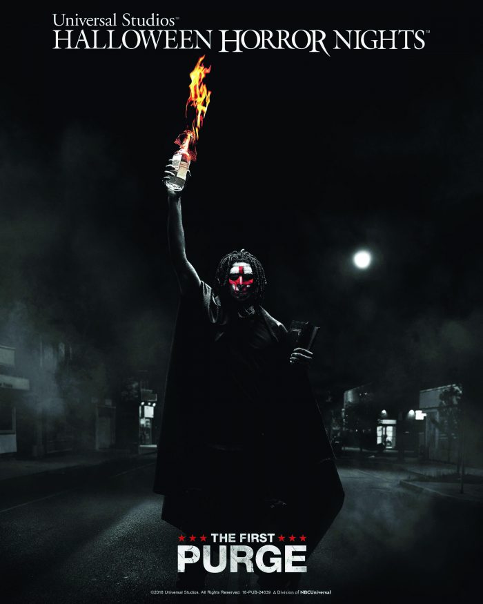 First Purge HHN poster