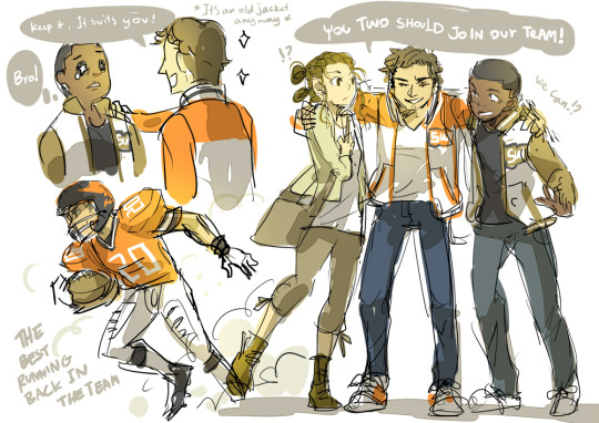 Force Awakens high school AU