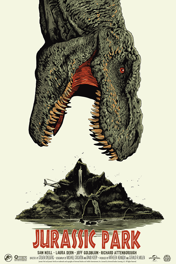 Francesco Francavilla Jurassic Park