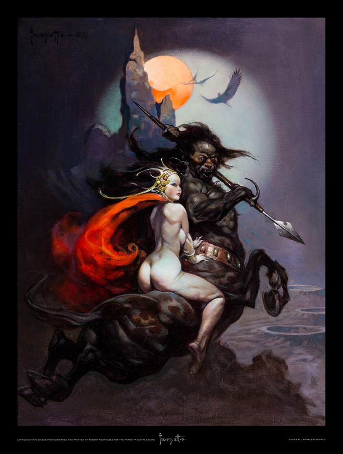 Frank Frazetta - MOON_MAID