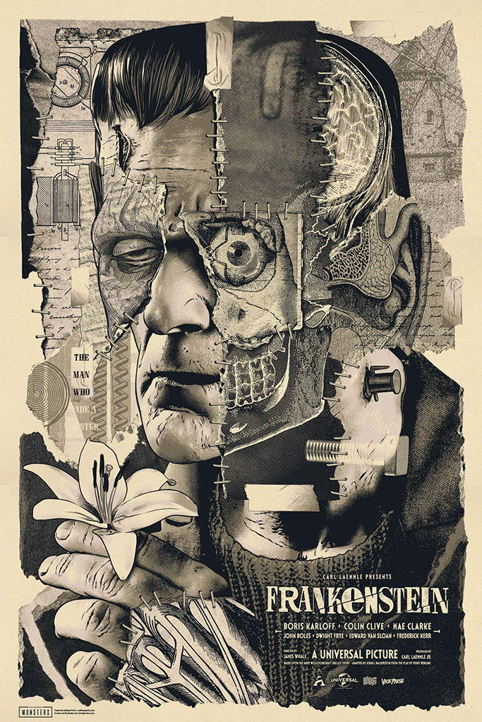 Frankenstein Bottleneck Gallery S Universal Monster Series Begins