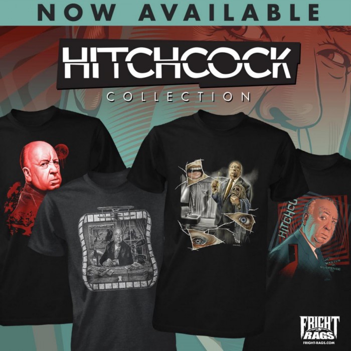 Fright-Rags' Alfred Hitchcock T-Shirt Collection