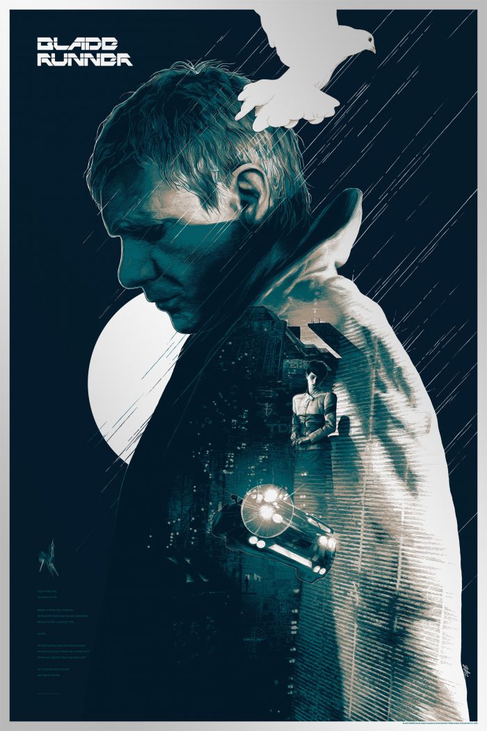 Gabz "Blade Runner" Variant Screen print 