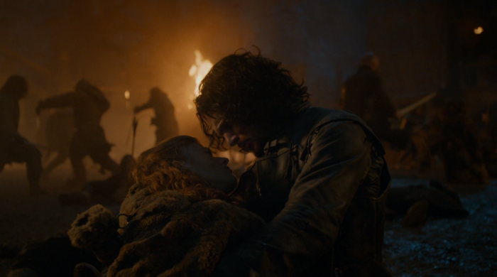 Game of Thrones S4 - Jon and Ygritte
