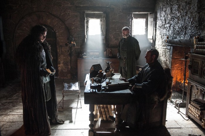 Game of Thrones Season 5 - Jon, Davos, and Stannis