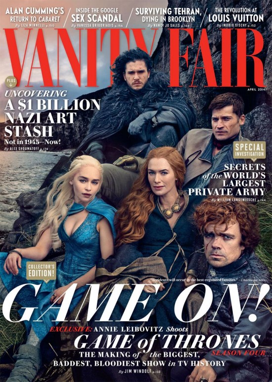 Game of Thrones Vanity Fair cover