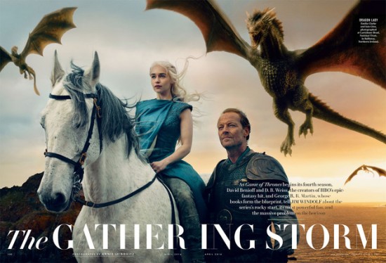 Game of Thrones Vanity Fair spread