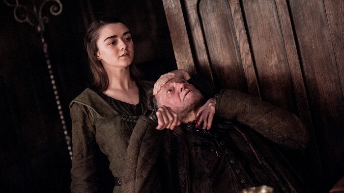 Game of Thrones season 6 finale recap - Arya and Walder Frey