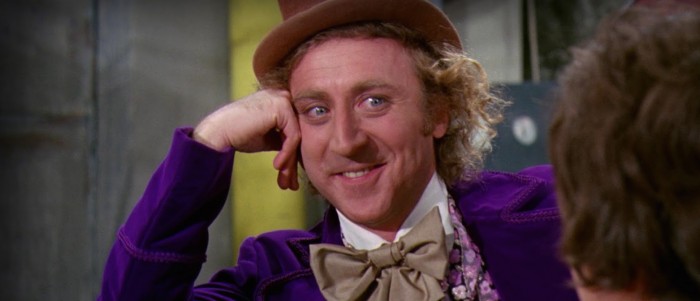 Gene Wilder in Willy Wonka and the Chocolate Factory