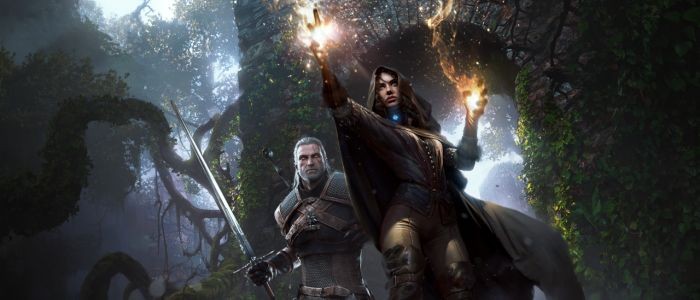 Geralt and Yennefer