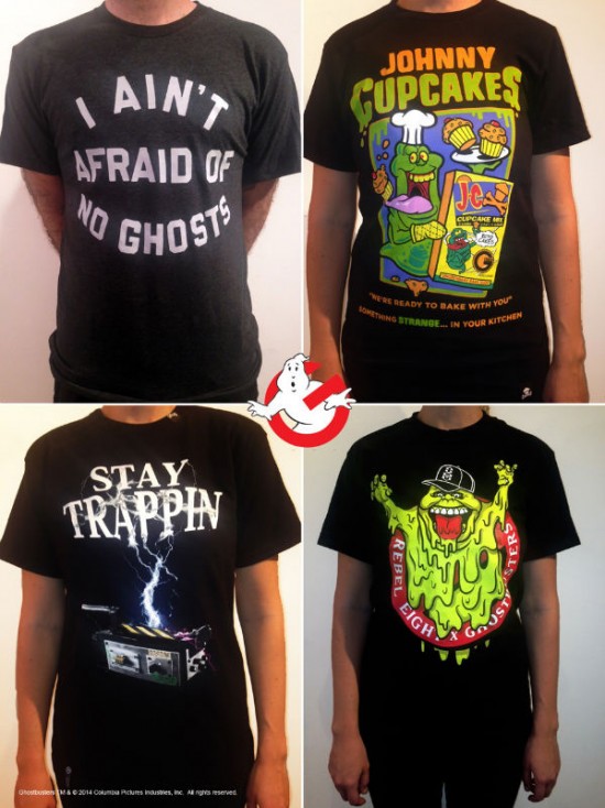Ghostbusters 30th Anniversary t-shirts