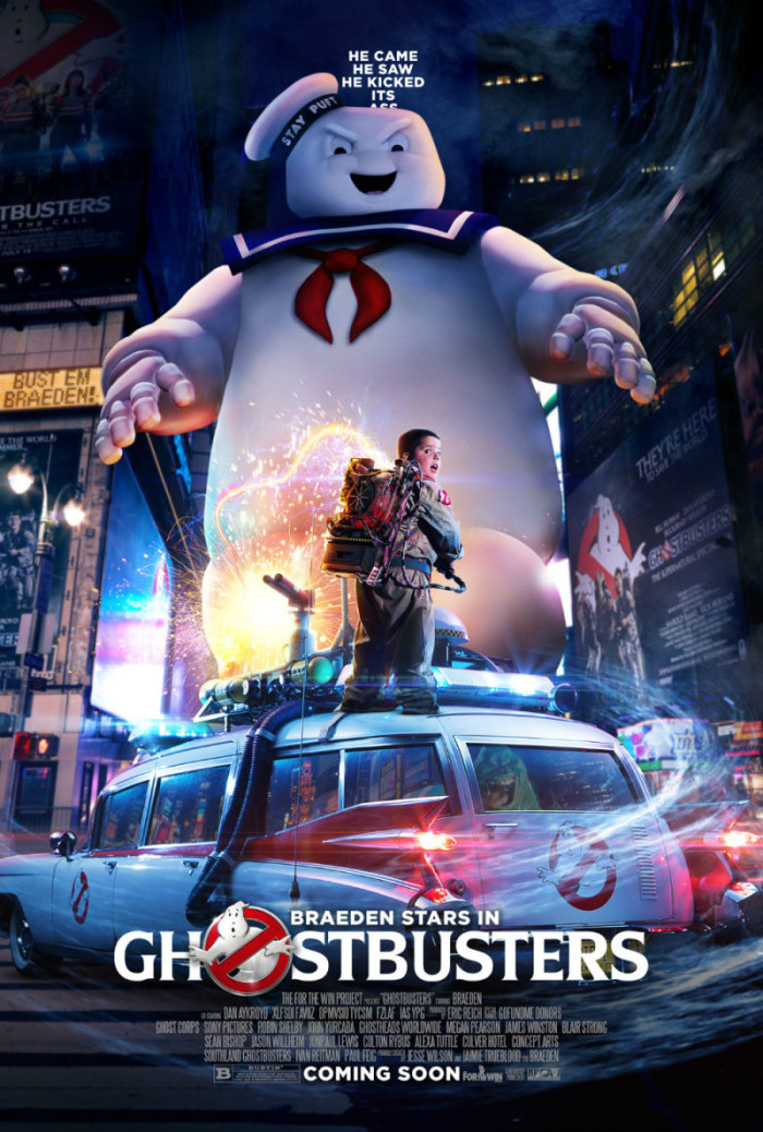 Ghostbusters Braeden poster