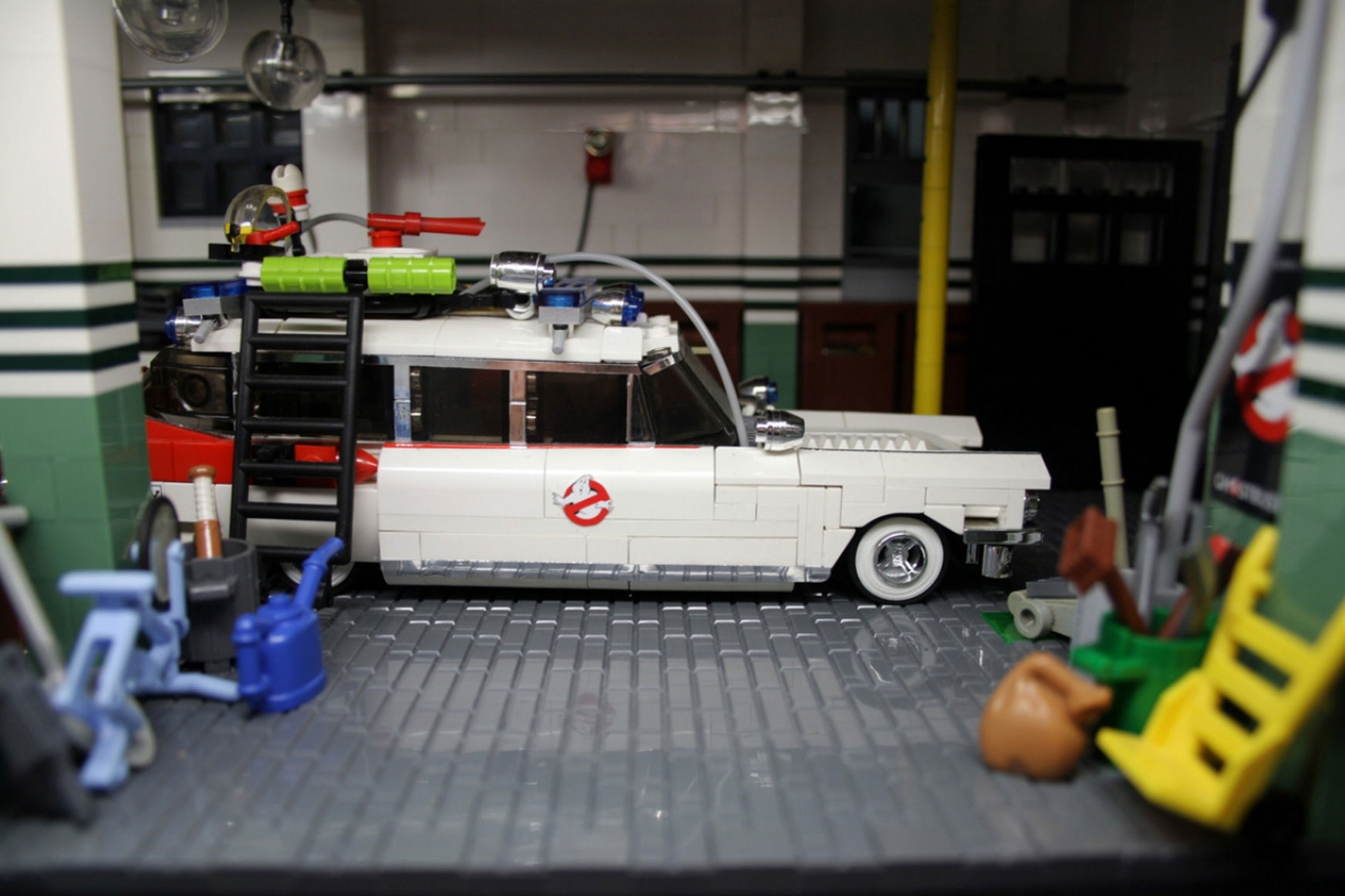 ghostbusters station lego