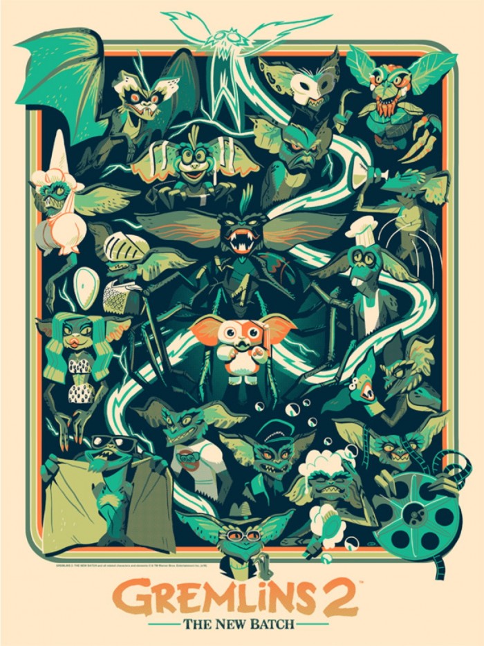 Glen Brogan's Gremlins 2 Print