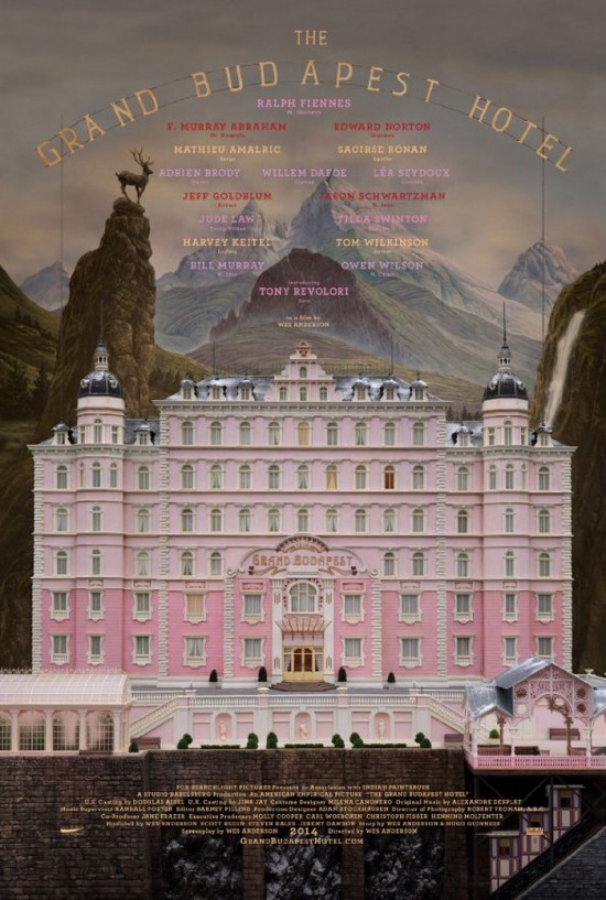 Grand Budapest Hotel teaser poster