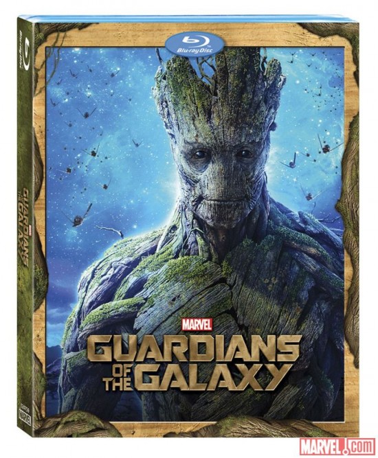 Groot Guardians Blu-ray cover