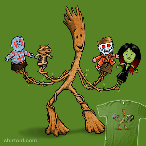 Groot Puppet shirt