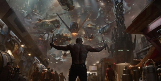 Guardians of the Galaxy Drax Back