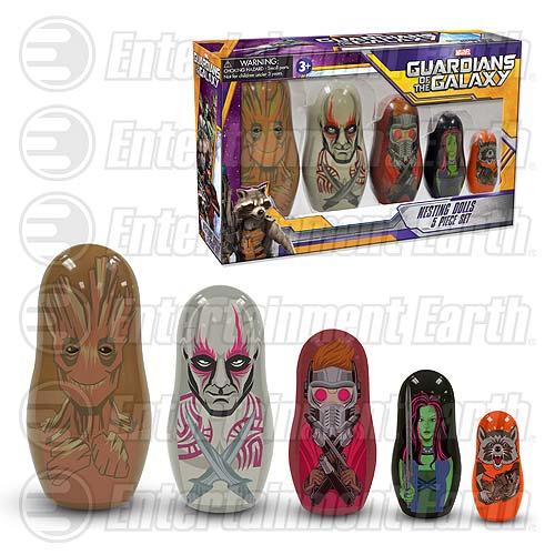 Guardians of the Galaxy nesting dolls