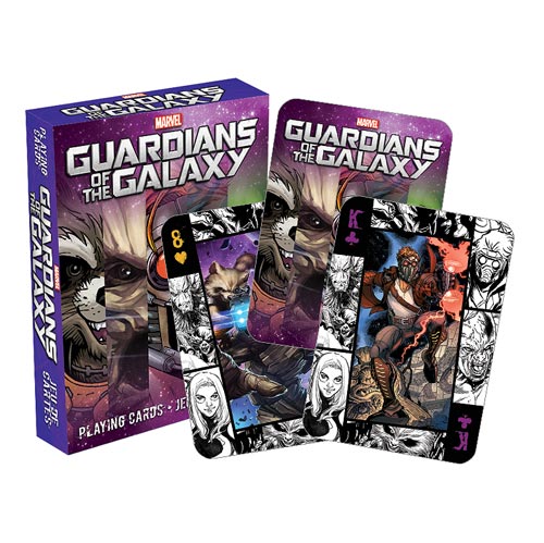 Guardians of the Galaxy playing cards