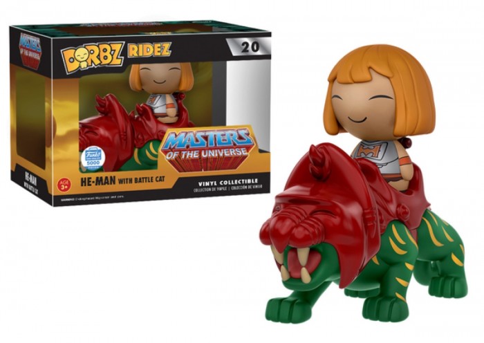 He-Man with Battle Cat Dorbz Ridez