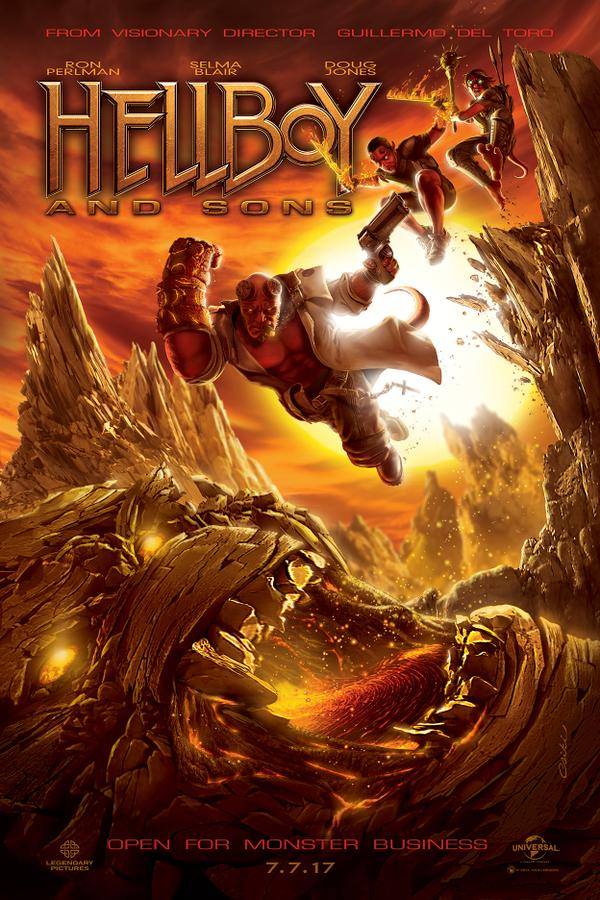 Hellboy 3 fan poster